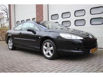 peugeot 407 coupé - 2.2-16v pack * coupé / nap / leder