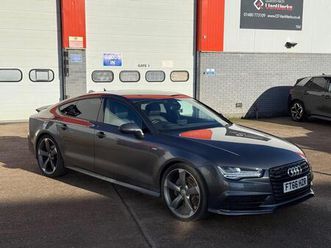 3.0 tdi v6 black edition sportback s tronic quattro euro 6 (start/stop) 5dr