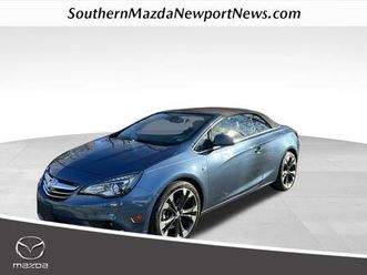 used 2017 buick cascada premium