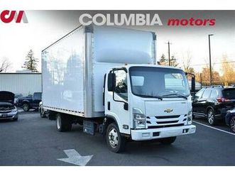 2023 chevrolet box truck chevy 5500xd lcf diesel 18ft