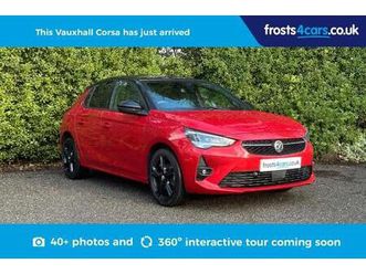 2023 vauxhall corsa 1.2 turbo gs 5dr auto hatchback petrol automatic