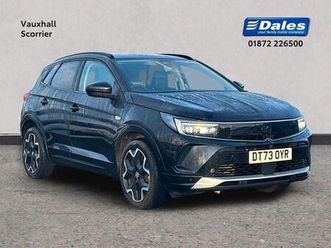 2024 vauxhall grandland grandland 1.2 turbo ultimate 5dr hatchback hatchback petrol manual