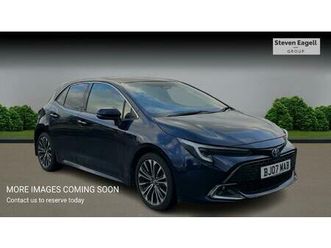 toyota corolla design hatchback's 1.8 vvt-h design cvt euro 6 (start/stop) 5dr