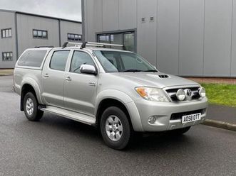 2008 toyota hilux 3.0 d-4d hl3 4wd 4dr pick up diesel manual
