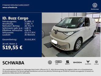 volkswagen id.buzz cargo *ahk*led*navi*led*18''*