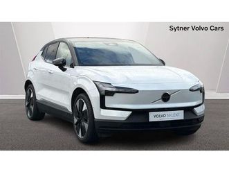 volvo ex30 200kw sm extended range ultra 69kwh 5dr auto