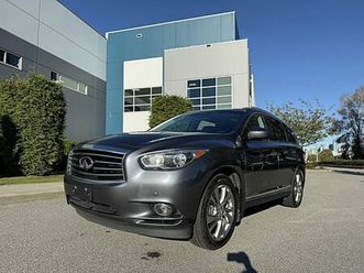 2013 infiniti jx35 (qx) platinum awd 7 passenger fully loaded serviced