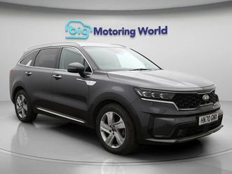 kia sorento 1.6 h t-gdi 3 suv 5dr petrol hybrid auto awd euro 6 (s/s) (226 bhp) third row seats,19'' alloy whee suv 2020, 65833 miles, £23500 - 33107619 - excha