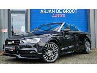 audi a3 cabriolet 1.4 tfsi 140pk s-line navi xenon cruise 18 — audi — marktplaats
