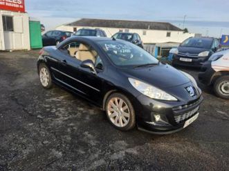 2010 peugeot 207 1.6 vti gt 2dr auto convertible petrol automatic