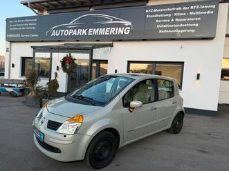 renault modus initiale 1,6 82kw leder klima panodach rcd