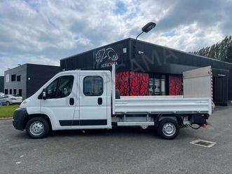 dhollandia double cabine 7 places 130cv plateau 3.00 m hayon elevateur