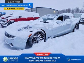 2012 fisker karma ecosport