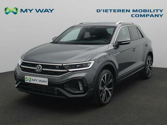 volkswagen t-roc r-line 1.5 tsi 150 pk dsg-7 / acc / camera / side assist / apple carplay