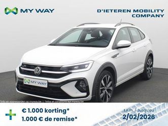 volkswagen taigo r-line 1.5 tsi 150 pk dsg-7 / acc / camera / apple carplay