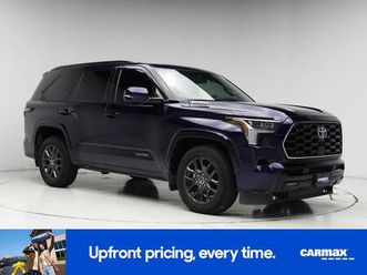 used 2023 toyota sequoia platinum