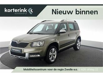 skoda yeti outdoor - 1.2 tsi greentech joy / automaat