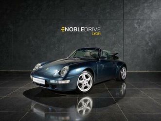 993 cabriolet carrera 2 bva 3.6 272ch - certificat porsche classic