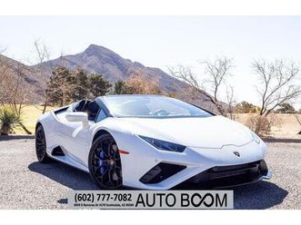 used 2022 lamborghini huracan evo spyder rwd