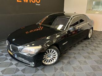 bmw série 7 l 730d 3.0l 245ch voiture mariage du prince de monaco soft close hud sièges ar massant