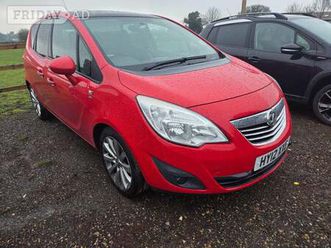vauxhall meriva 2012