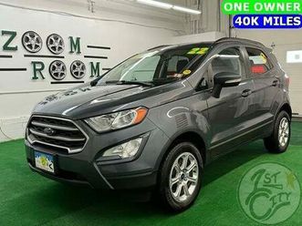 used 2022 ford ecosport se