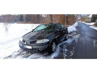 notverkauf: renault megane cc 1.6 16v, schwarzes carbio