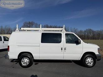 2014 ford e-250 cargo van, ladder rack, bins, 95k miles