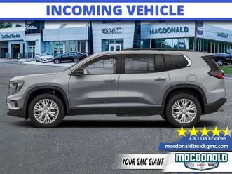 2026 gmc acadia elevation - $417 b/w