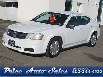 2012 dodge avenger se 4dr sedan