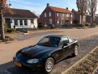 mazda mx-5 1.6 i 1999 zwart — mazda — marktplaats