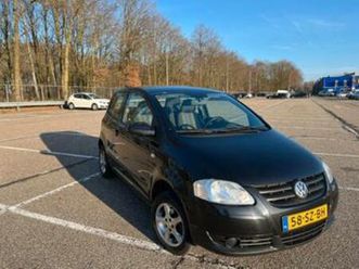 volkswagen fox 1.4 55kw 2006 zwart — volkswagen — marktplaats