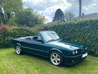 bmw e30 cabriolet – restomod – moteur m42 - 160 ch – expertise récente – restaurée