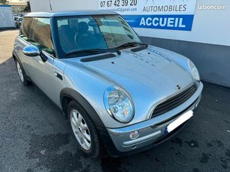mini one 1.6 p0 cv boite automatique