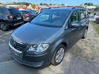 volkswagen touran 2.0 tdi confortline 7 places couleur maron