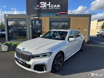 bmw série 7 3.0 730da 265ch m sport xdrive bva8 cuir nappa pack chauffeur full options
