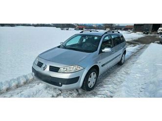 renault megane kombi 1.6 mit neuem tüv