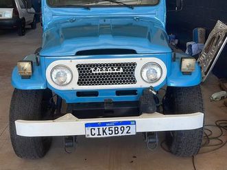 toyota band.jipe cap.de aço chas. curto diesel 1981