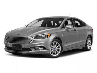 used 2018 ford fusion energi se luxury