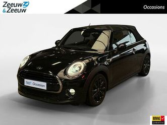 mini cooper mini cabrio 1.5 chili serious business 1e eigenaar | bovag garantie | nap