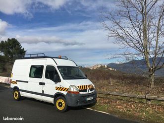 renault master 2 (7 places) - semi aménagé 5 couchages - non vsap
