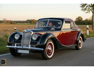 1950 riley rma 1500 cabriolet - voll restauriert - deutsche zul.