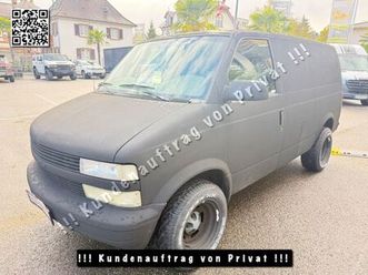 chevrolet astro cargovan - allrad - 4.3-v6 - lkw zulassung