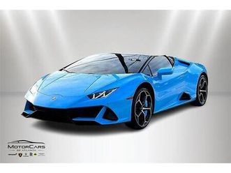 used 2023 lamborghini huracan evo spyder