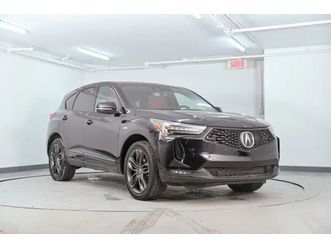 2024 acura rdx a-spec cuir rouge navi els 3d toit pano certifié