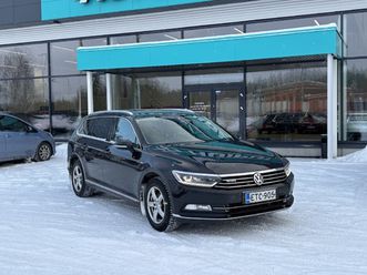 volkswagen passat variant highline 2,0 tdi 140 kw (190 hv) 4motion dsg-automaatti ** juurit tullut / huippuvarusteet / webasto / koukku **