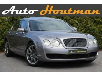 bentley continental flying spur - 6.0 w12 561pk nl auto btw|schuifdak|carplay|luxe leder|soft close|luchtvering|incl. btw|nw