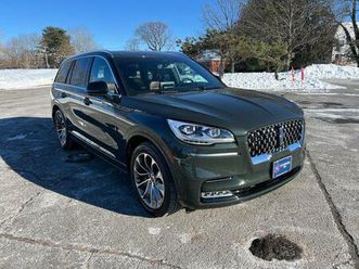 used 2023 lincoln aviator black label grand touring awd