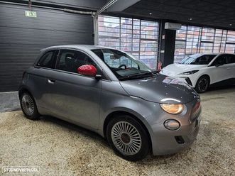 fiat 500e 23,8kwh red