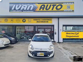 fiat punto evo 1.4 benzina/gpl-neopatentati